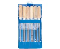 BGS Sada klíčových pilníků, dřevěná násada, 100 mm, 6dílná (2)