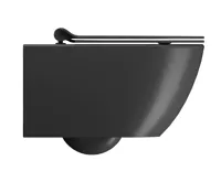 GSI PURA závěsná WC mísa, Swirlflush, 36x55cm, černá dual-mat (4)