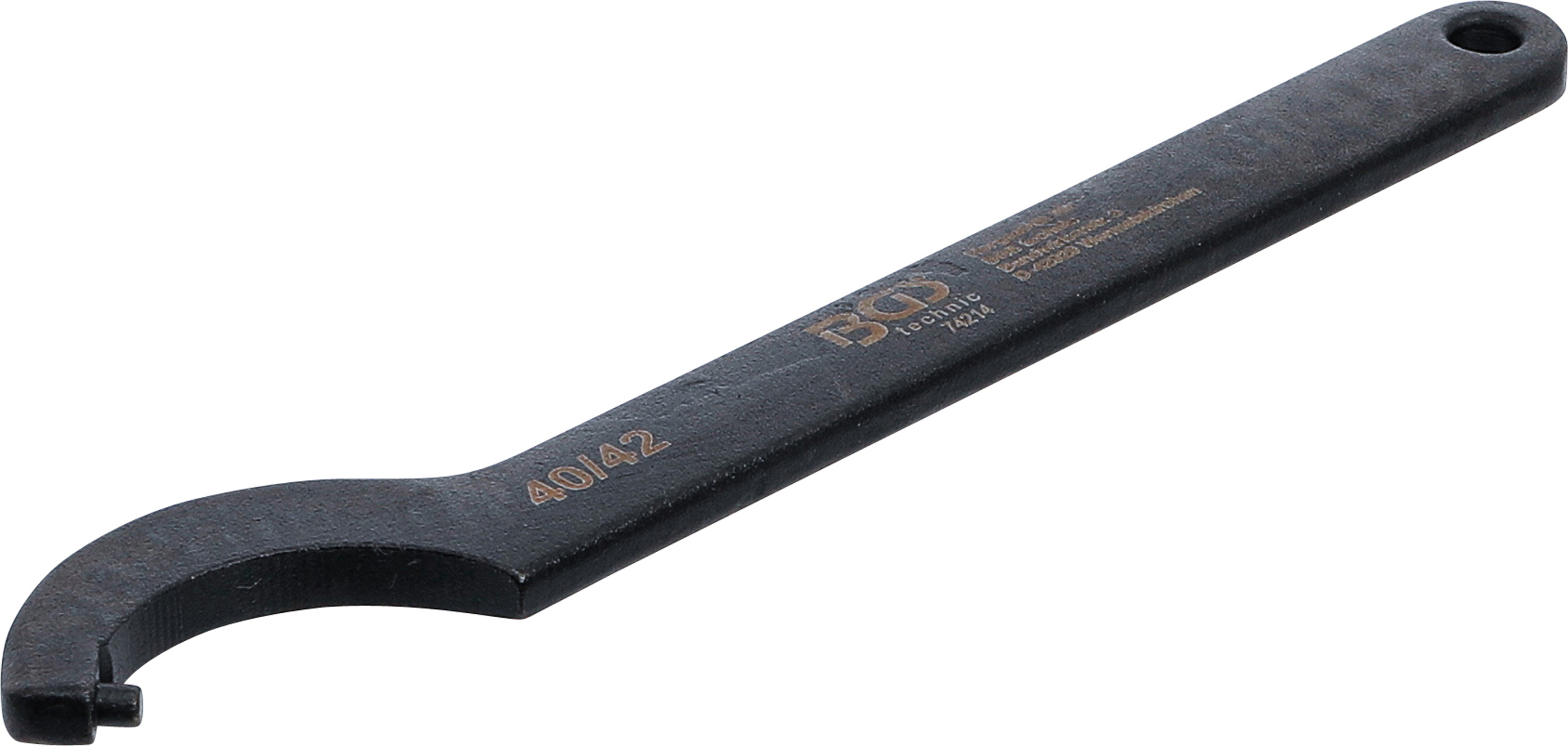 Bgs hákový klíč s čepem ,  40 - 42 mm - bgs 74214