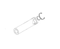 Bosch AZB 604/1 Prodloužení ø 80/125 - 500mm