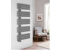 SAPHO SILVANA otopné těleso 500x1236mm, metalická stříbrná (6)