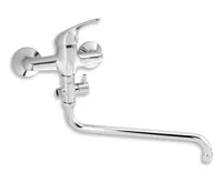 NOVASERVIS Paneláková baterie bez příslušenství 150mm Titania IRIS chro - 92271/1,0