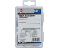 BGS Sada hřebíků / drátěných hřebíků, 200dílná (3)