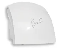 NOVASERVIS Elektrický senzorový osoušeč rukou, 1500 W, bílý - 69091,1