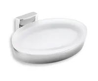 NOVASERVIS Mýdlenka sklo Metalia 12 chrom - 0236,0