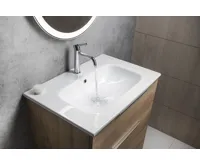 SAPHO PIEDRA keramické umyvadlo nábytkové 81x46,5cm, bílá (4)