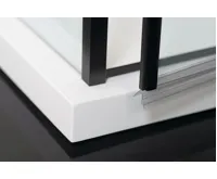 POLYSAN ZOOM BLACK čtvercový sprchový kout 1000x1000mm L/P varianta (6)
