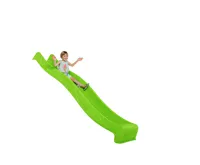 Zahradní skluzavka Skluzo 3m žlutá s přípojkou na vodu (2)