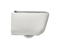 KERASAN TRIBECA závěsná WC mísa, Rimless, 35x54cm, bílá (1)