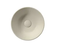 GSI KUBE X keramické umývátko na desku, průměr 32cm, creta mat (3)