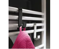 GEDY Háček na otopná tělesa, termoplast, černá (4)