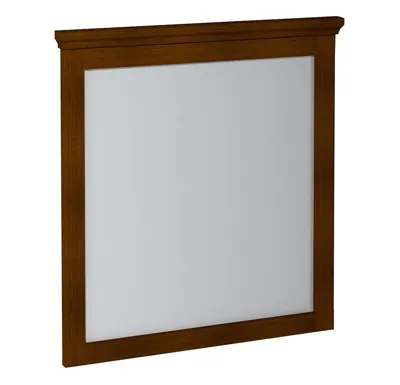 SAPHO CROSS zrcadlo v dřevěném rámu 70x80cm, buk