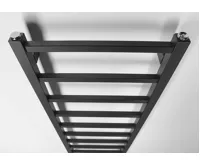 SAPHO METRO LIGHT otopné těleso 400x1140 mm, černá mat (5)