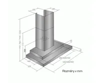 CATA Odsavač par EMPIRE KD 306060 (2)