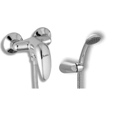 NOVASERVIS Sprchová baterie 100 mm Metalia 55 chrom - 55065,0