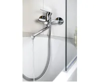 BRUCKNER BARON nástěnná umyvadlová/vanová baterie, chrom (3)