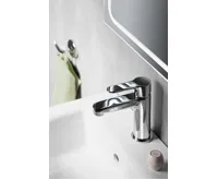 BRUCKNER SIEGER stojánková umyvadlová baterie, výška 150mm, chrom (3)