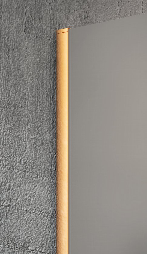 GELCO VARIO stěnový profil 2000mm, zlatá