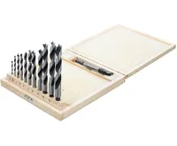 BGS Vrtáky do dřeva stavitelné,3-4-5-6-7-8-9-10-11-12-13mm,13 dílů (2)