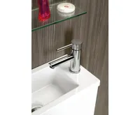 SAPHO RHAPSODY stojánková umyvadlová baterie s bidetovou sprchou, chrom (6)