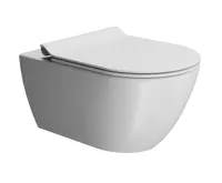 GSI PURA závěsná WC mísa, Swirlflush, 36x55cm, bílá dual-mat (3)