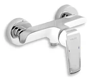 NOVASERVIS Sprchová baterie bez příslušenství Nobless Tina bílá/chrom - 38061/1,1