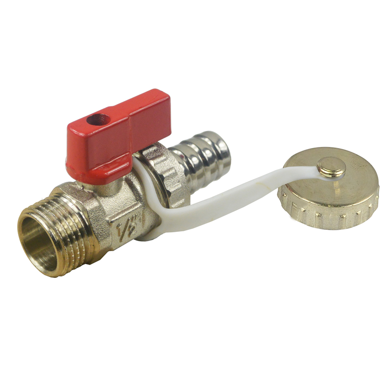 Kulový kohout voda motýl vypouštěcí dn 10 - 3/8"