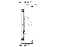 Geberit Kombifix pro pisoár k zazdění (2)
