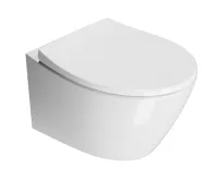 GSI MODO závěsná WC mísa, Swirlflush, 37x52cm, bílá ExtraGlaze (4)