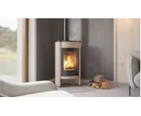 HS Flamingo Krbová kamna MASTERFLAMME ® Medie I, krémová (18)