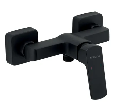 NOVASERVIS Sprchová baterie Nobless EGO bez příslušenství 150mm, černá - 43061/1,5