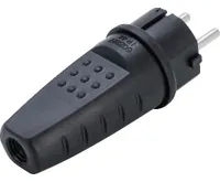 BGS Vidlice 16A/250V, průmyslová, gumová, IP44 (1)