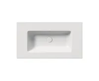 GSI PURA keramické umyvadlo Slim 82x46cm, bez otvoru, bílá mat (5)