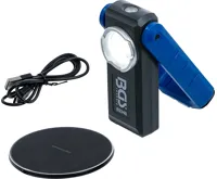 BGS Montážní COB LED Lampa s magnetem a háčkem | sklopná | s indukční nabíjecí funkcí – BGS 85 BGS Montážní COB LED Lampa s magnetem a háčkem | sklopná | s indukční nabíjecí funkcí – BGS 85