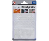 BGS Sada elastických dorazů, transparentní, 46dílná (1)