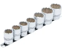 BGS Hlavice nástrčné 1/2", 12ti hranné 20-32 mm, 7 dílů (1)