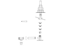 ALMEVA Komínový komplet PROFI  80/125 - UV stabil