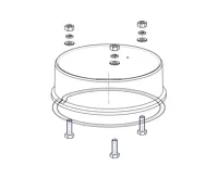 ROMOTOP Hrdlo 180 mm pro krbové vložky řady IMPRESSION ROMOTOP Hrdlo 180 mm pro krbové vložky řady IMPRESSION