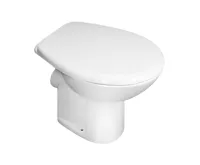 JIKA ZETA Stojící WC, vodorovný odpad, hluboké splachování, Bílá JIKA ZETA Stojící WC, vodorovný odpad, hluboké splachování, Bílá