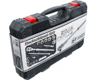 BGS Sada nástrčných klíčů, s přepínací ráčnou, výsuvnou, 20 mm (3/4"), 19 - 50 mm, 16dílná (5)