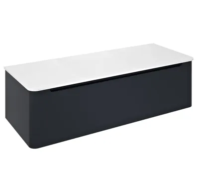 SAPHO KERALA umyvadlová skříňka 120x35x47,5cm, 1x zásuvka, antracit matný