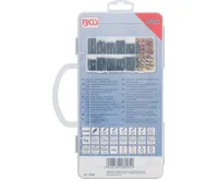 BGS Souprava rozpěrných šroubů a matic pro koleno sacího/výfukového potrubí,  100dílná (2)