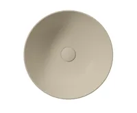 GSI PURA keramické umyvadlo na desku, průměr 42cm, creta mat (3)