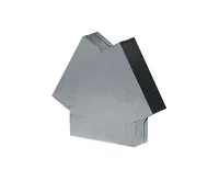 HS Flamingo Rozdvojka hranatá 150x50 mm 120°