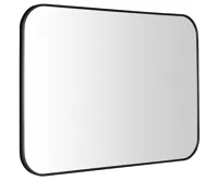 SAPHO AROWANA zrcadlo v rámu 100x70cm, černá mat SAPHO AROWANA zrcadlo v rámu 100x70cm, černá mat