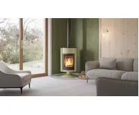 HS Flamingo Krbová kamna MASTERFLAMME ® Grande II, olivová (21)