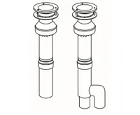 Mora-Top AL2 Střešní nástavec 60/100 komplet pro 18KT
