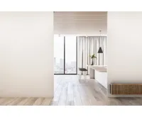 Elsymco NOEMI nástěnné otopné těleso 130 cm, dřevo s dubovými lamelami (7)