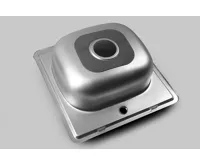 AQUALINE Nerezový vestavný dřez 48x18x48cm (5)