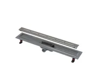 ALCAPLAST Podlahový žlab s nerezovým okrajem pro perforovaný rošt APZ18-650M